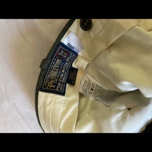 Pendleton, wool pants.